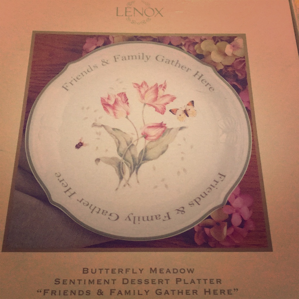 Collectors Edition Lenox Platter